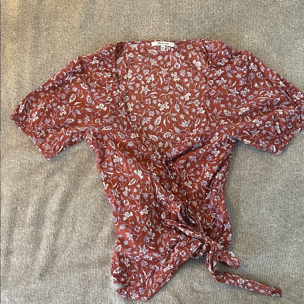 Madewell Wrap Blouse